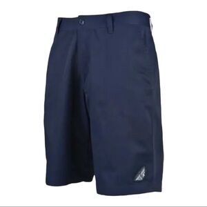 FLY Racing Mens Navy Pocket Motorcycle Casual Shorts Size 28 353-06128 NEW